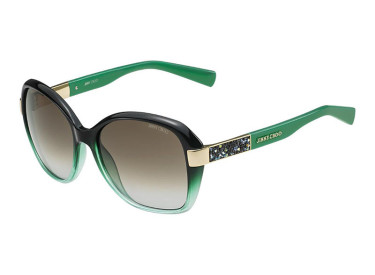 Jimmy Choo Alana/S EYX IF Petroleum/Brown Gradient Azure