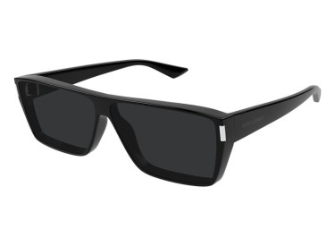 Saint Laurent SL 757 001 Shiny Black/Dark Grey