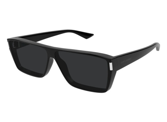 Saint Laurent SL 757 001 Shiny Black/Dark Grey