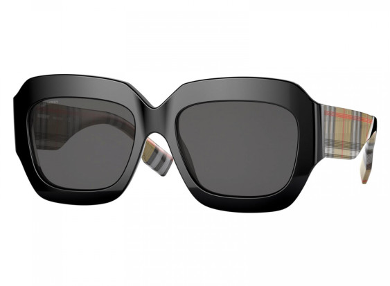 Burberry BE4334 392987 Black/Grey 54mm