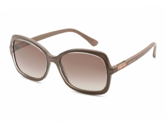 Jimmy Choo BETT/S 0FWM NQ Nude/Brown Gradient Silver Mirror