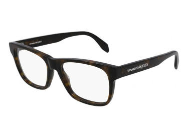 Alexander McQueen AM0307O 002 Dark Havana 55mm