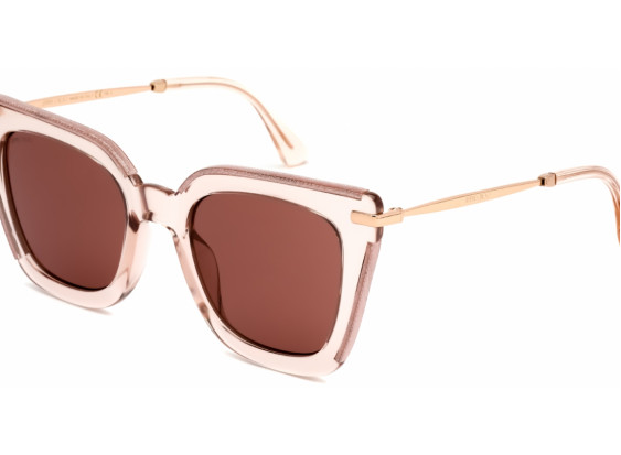 Jimmy Choo CIARA/G/S 035J 4S Pink/Burgundy