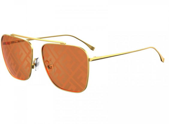 Fendi FF0406/S J5G0M Gold/Orange