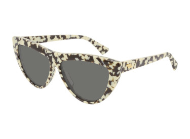 Bottega Veneta BV1018S 006 Brown Ivory Havana/Brown