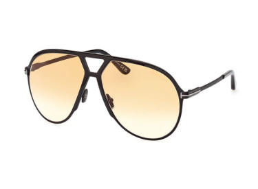Tom Ford FT1060 01F Shiny Black/Brown Gradient