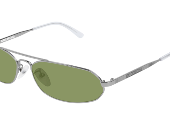 Balenciaga BB0010S 002 Ruthenium/Green