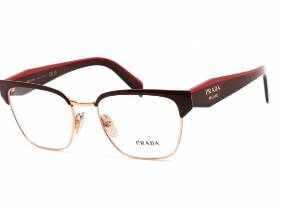 Prada PR65YV 16A1O1 Red/Rose Gold 51mm