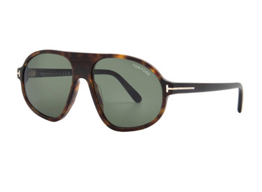 Tom Ford FT1178 52N Dark Havana/Green