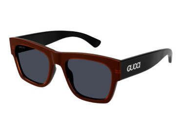 Gucci GG1793S 003 Shiny Dark Burgundy on Black/Blue