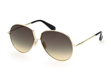 Max Mara MM0081 32B Gold/Smoke Gradient