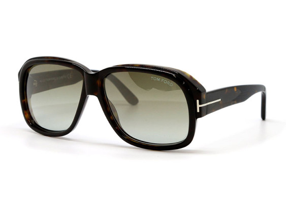 Tom Ford FT0837 52G Dark Havana/Brown Mirror