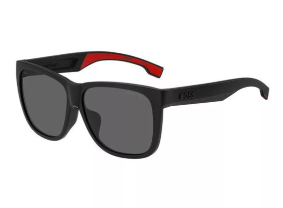 Hugo Boss BOSS 1453/F/S 003/M9 Matte Black/Grey Polarized