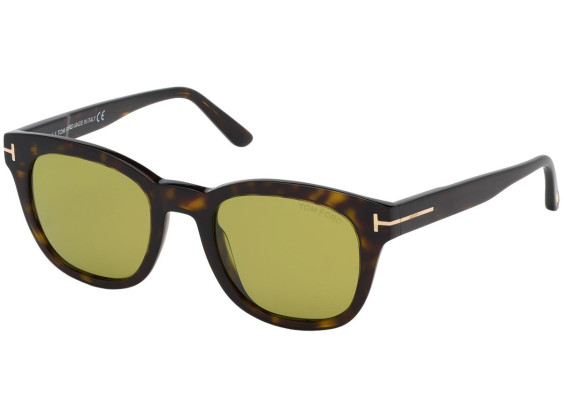 Tom Ford FT0676 52N Havana/Green