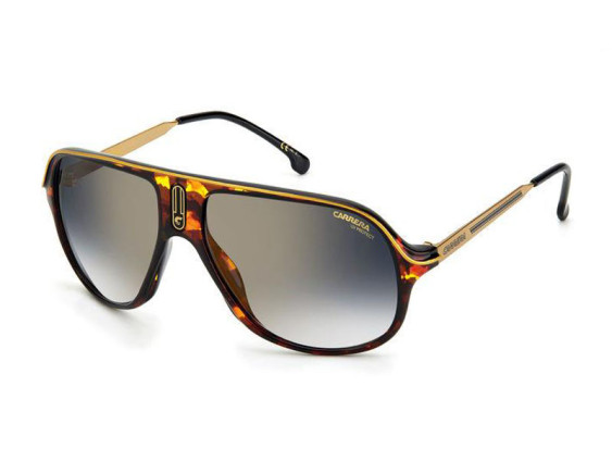 Carrera SAFARI65/N 086/1V Havana/Blue Gold Mirror