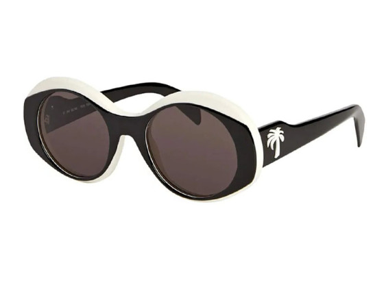 Palm Angels PERI027S DOYLE 0107 Black/White/Grey