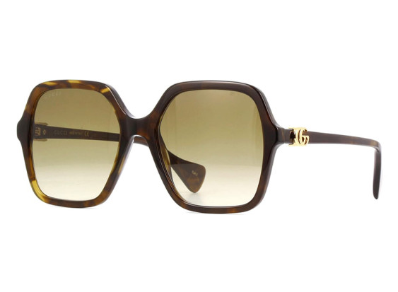 Gucci GG1072S 002 Dark Havana/Brown Gradient