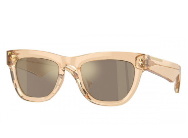 Burberry BE4415U 40635A Transparent Brown/Light Brown Mirror Gold