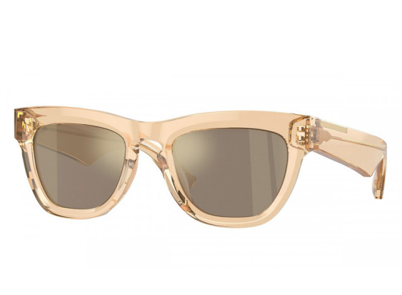 Burberry BE4415U 40635A Transparent Brown/Light Brown Mirror Gold