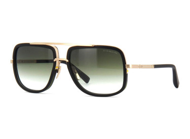 Dita MACH-ONE-DRX-2030-F-59 Antique 12K Gold and Matte Black/G15 Green Gradient