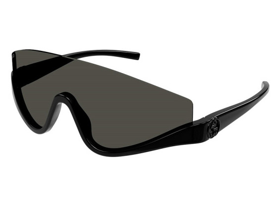 Gucci GG1650S 001 Shiny Black/Grey