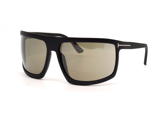 Tom Ford FT1066 02L Matte Black/Roviex Mirror