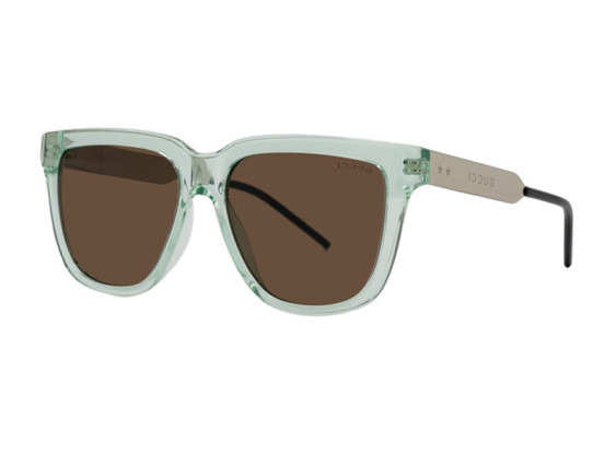 Gucci GG0976S 002 Shiny Green/Brown