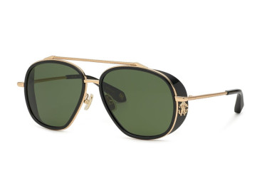 Roberto Cavalli SRC008M 0300 Shiny Rose Gold/Green