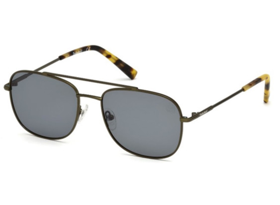 Timberland TB9122 97D Matte Dark Green/Smoke Polarized