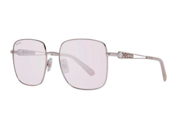 Swarovski SK0263 28U Rose Gold/Bordeaux Mirror