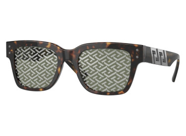 Versace VE4421 108/V8 Havana/Green Monogram Silver