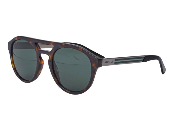 Gucci GG0689S 002 Dark Havana/Green