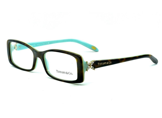 Tiffany & Co. TF2043B 8134 Havana on Tiffany Blue 52mm