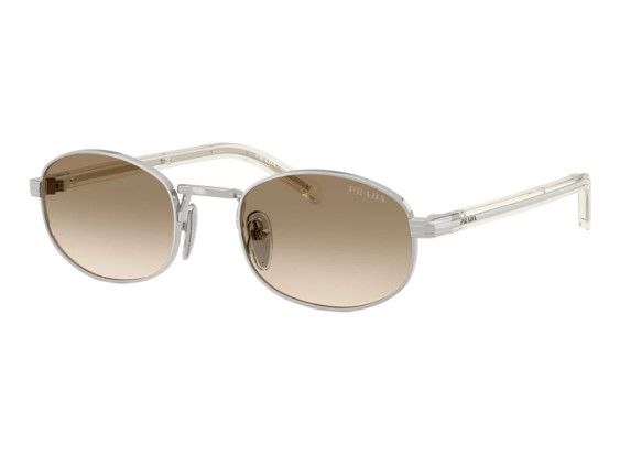 Prada PRB53S 1BC80K Silver/Light Yellow Gradient Brown 52mm