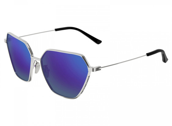Balenciaga BB0194S 003 Ruthenium/Violet