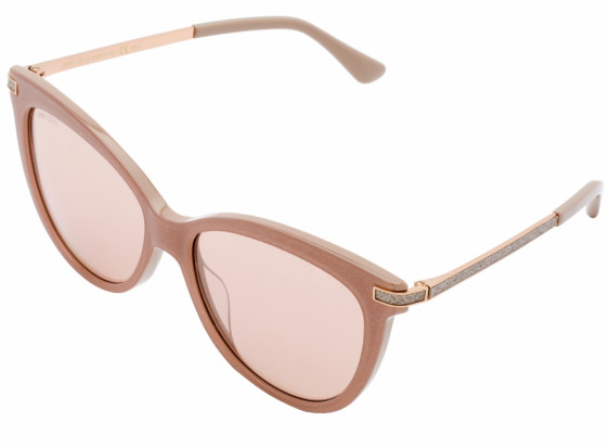 Jimmy Choo AXELLE/G/S 0FWM 2S Nude/Brown Gradient