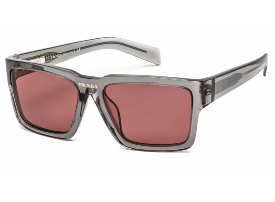 Prada PR09YSF 08U0A0 Crystal / Dark Violet