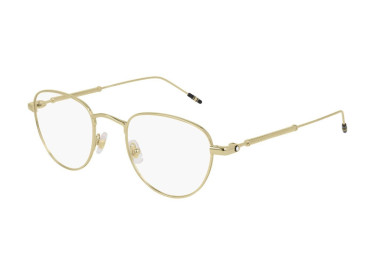 Montblanc MB0111O 002 Gold 49mm