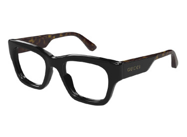Gucci GG1669O 005 Black/Havana 52mm