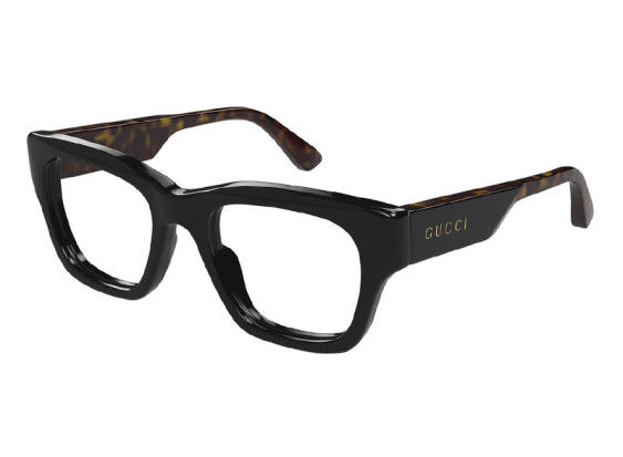 Gucci GG1669O 005 Black/Havana 52mm