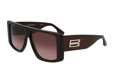Victoria Beckham VB678S 605 Metallic Burgundy/Mauve Gradient