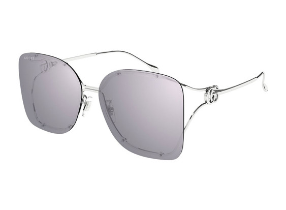 Gucci GG1713SA 004 Silver/Lavender with Electric Mirror