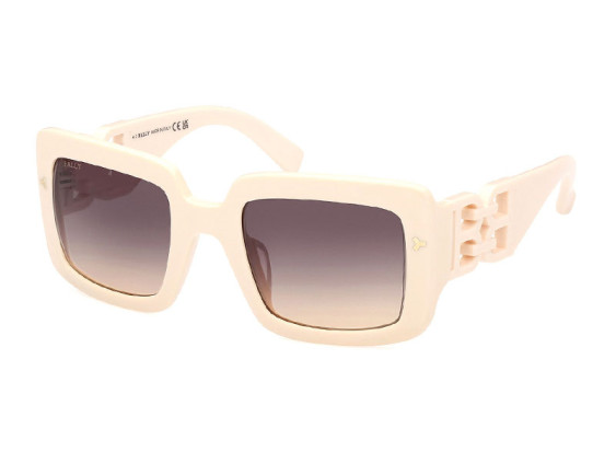 Bally BY0104-H 25B Ivory/Smoke Gradient Yellow Mirror