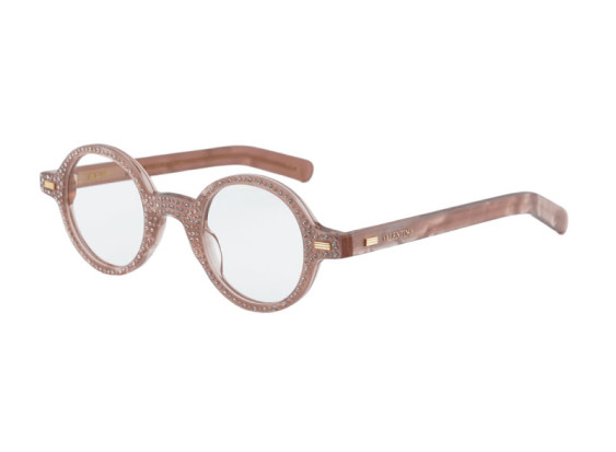 Valentino VLX-185E Pink with White Stones 43mm