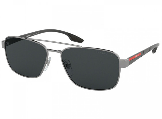 Prada Sport PS51US 5AV5Z1 Gunmetal/Brown Gradient