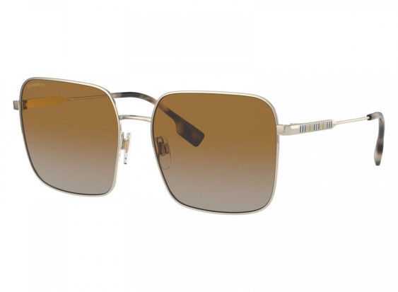 Burberry BE3119 1109T5 Light Gold/Polarized Brown