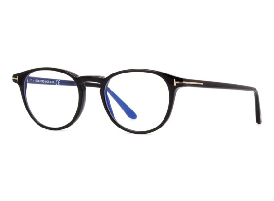 Tom Ford FT5803-B 001 Shiny Black 49mm