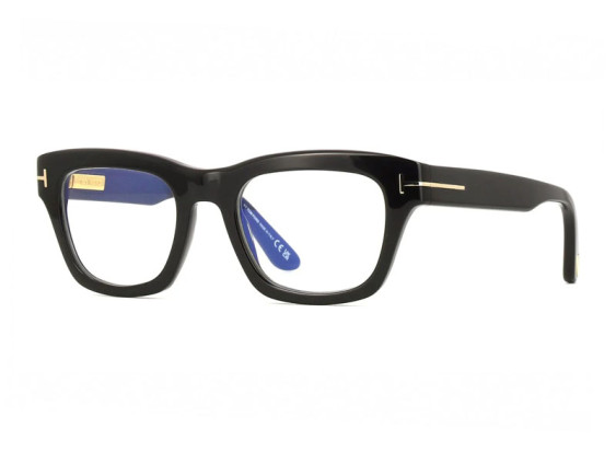 Tom Ford FT6036-B 001 Shiny Black 52mm