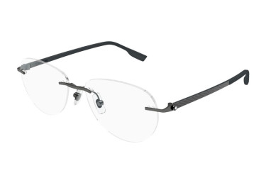 Montblanc MB0186O 003 Silver 56mm