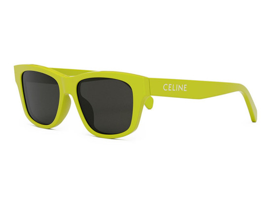 Celine CL40249U 39A Neon Yellow/Smoke